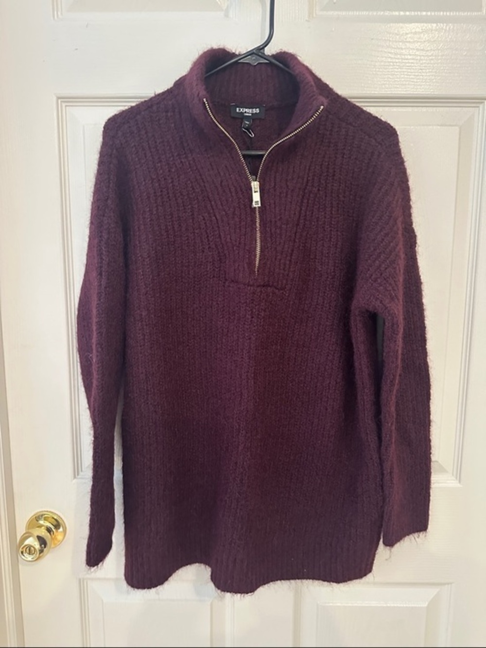 Express Quarter Zip Sweater